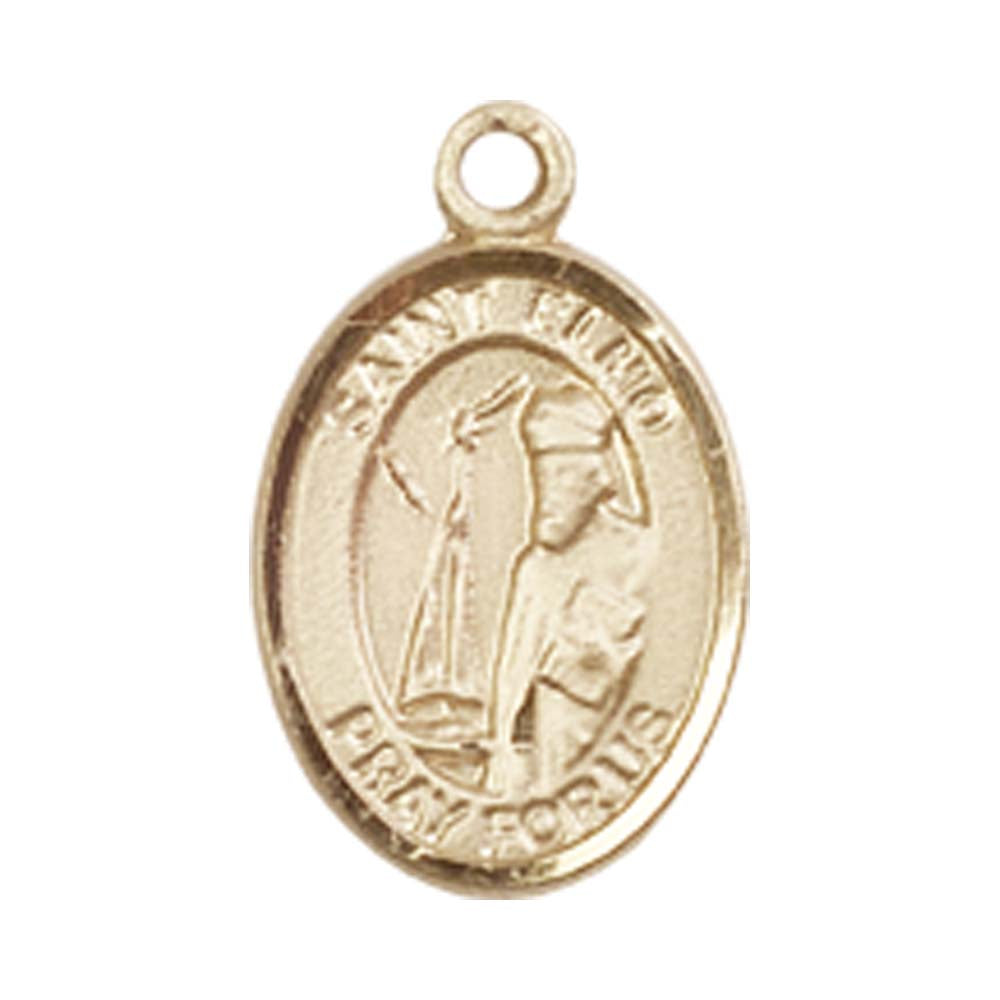 14kt Gold St. Elmo Medal - Small