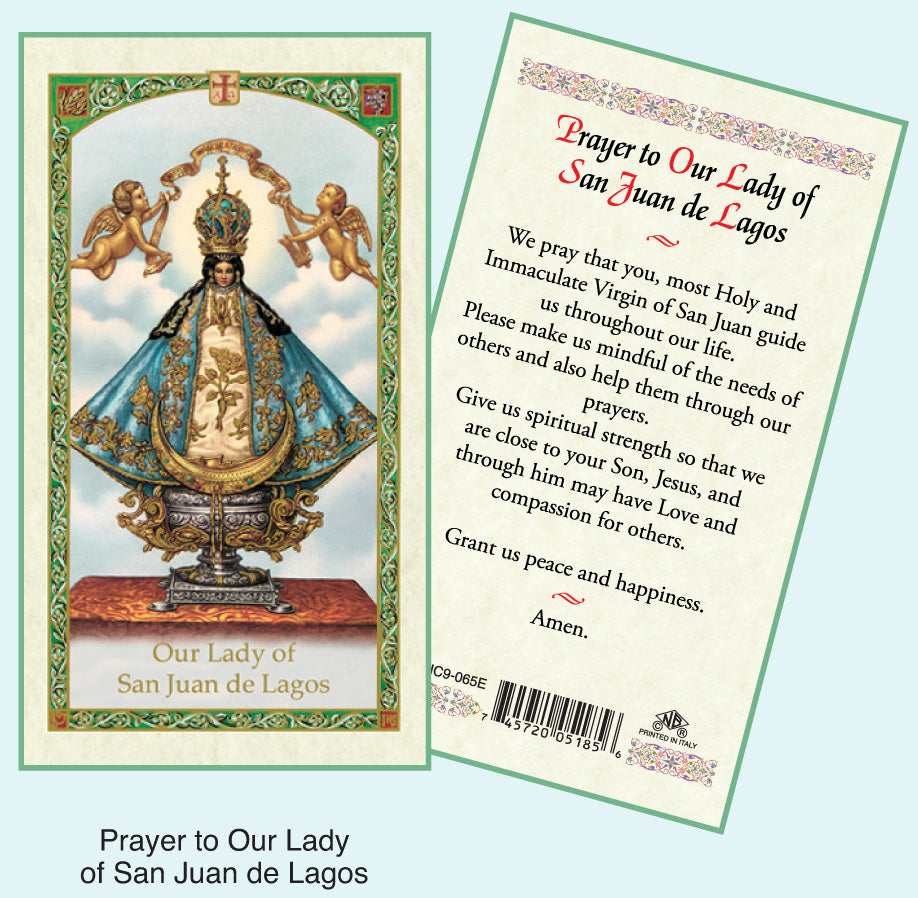 PRAYER CARD O/L OF SAN JUAN