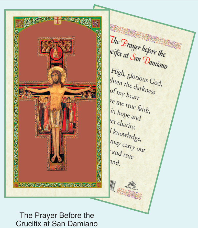 PRAYER CARD SAN DAMIANO