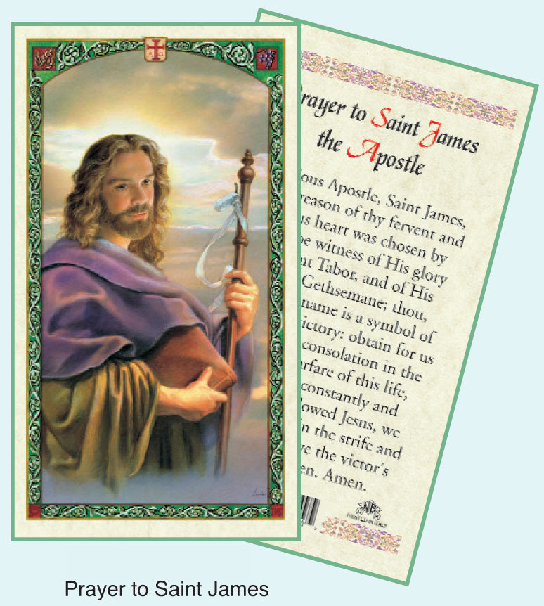 PRAYER CARD ST JAMES